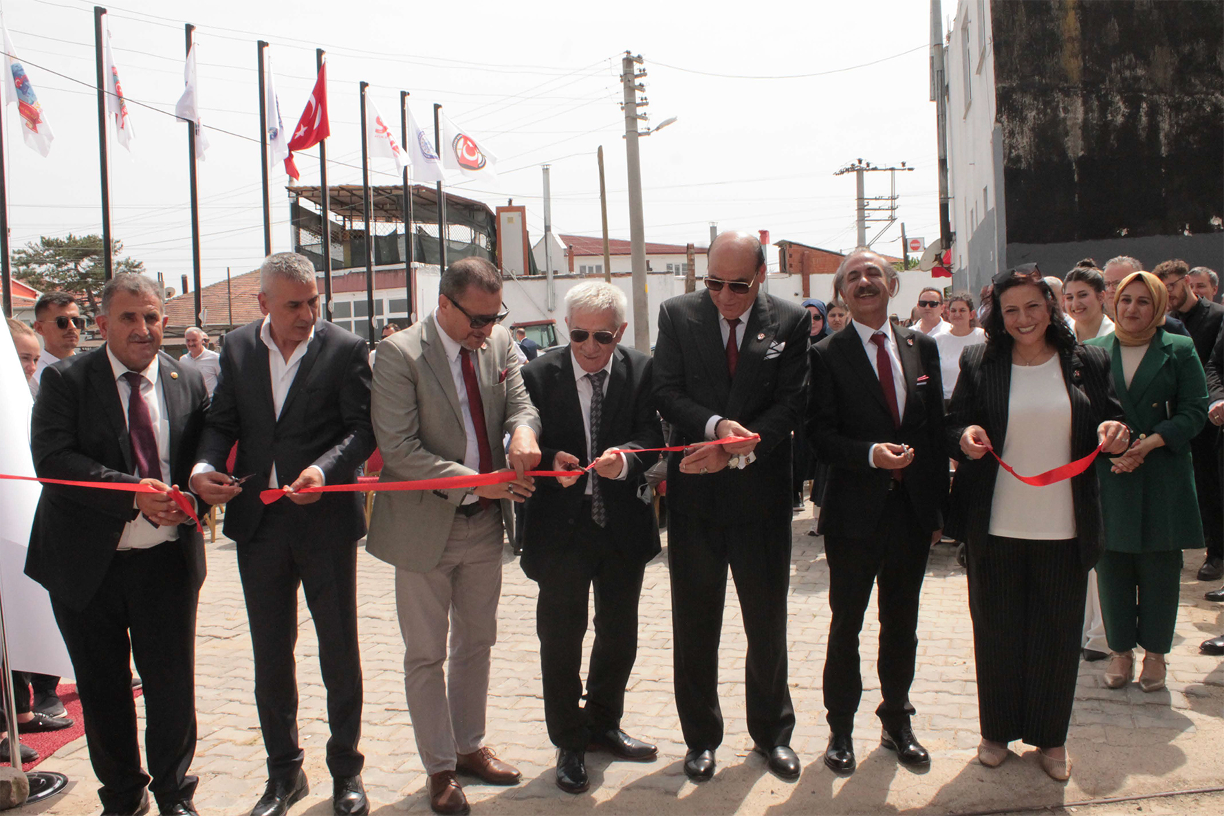 ULUSLARARASI BASIN YAYIN KONFEDERASYONU TRAKYA BÖLGE BAŞKANLIĞI KIRKLARELİ İNECE BELDESİNDE AÇILDI